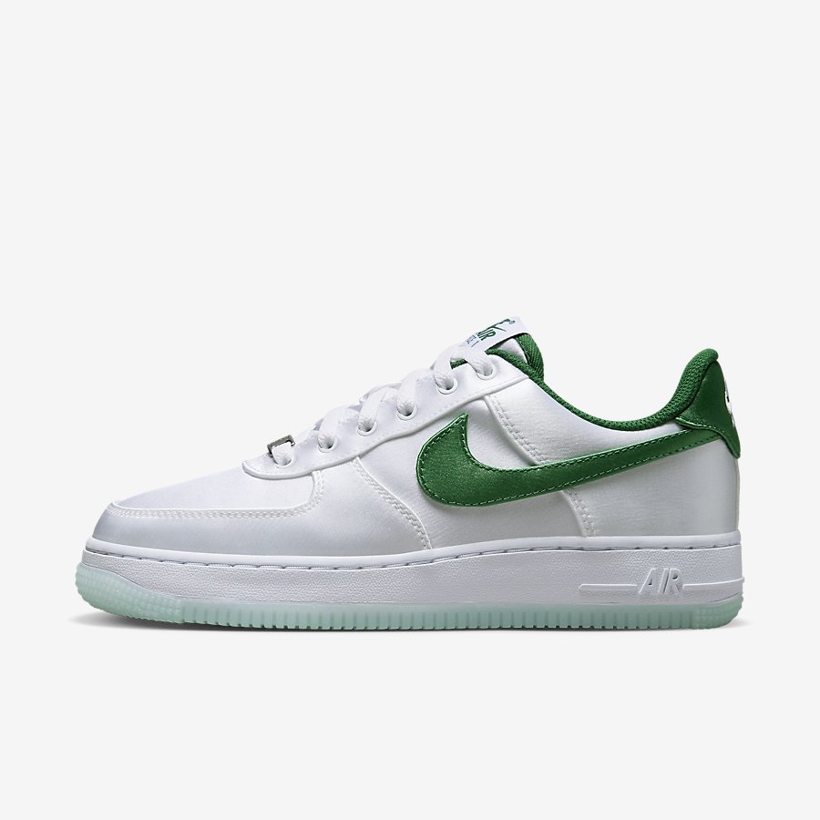 Giày Nike Air Force 1 '07 Nữ Trắng Xanh