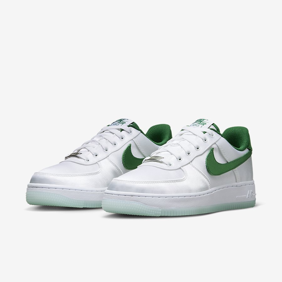 Giày Nike Air Force 1 '07 Nữ Trắng Xanh