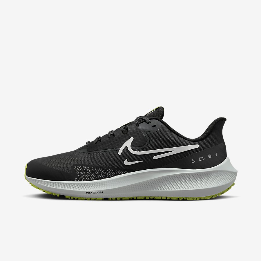 Giày Nike Pegasus Shield Nam Đen Xám 