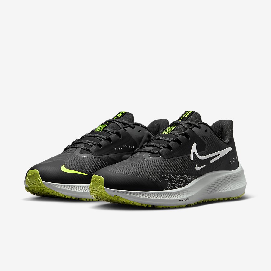 Giày Nike Pegasus Shield Nam Đen Xám 