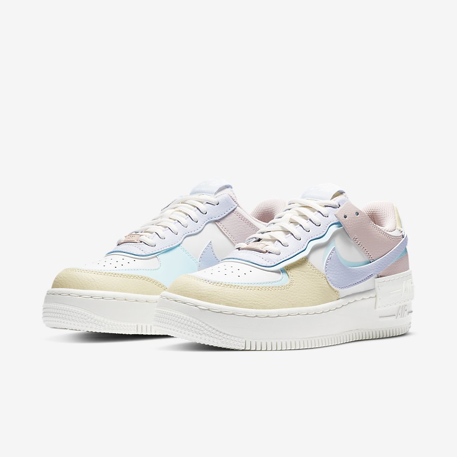 Giày Nike Air Force 1 Shadow Nữ Trắng Hồng