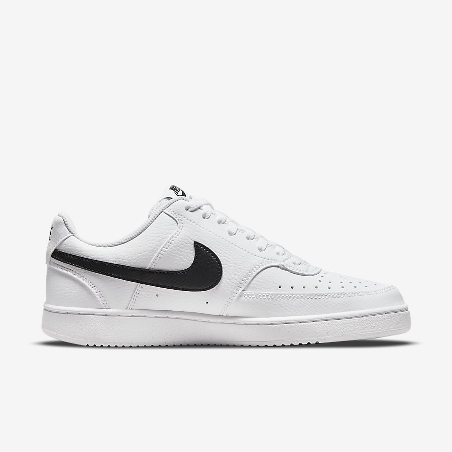 Giày Nike Court Vision Low Next Nature Nữ Trắng Đen