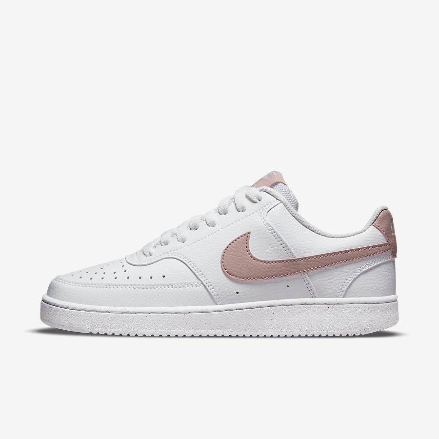 Giày Nike Court Vision Low Next Nature Nữ Trắng Hồng