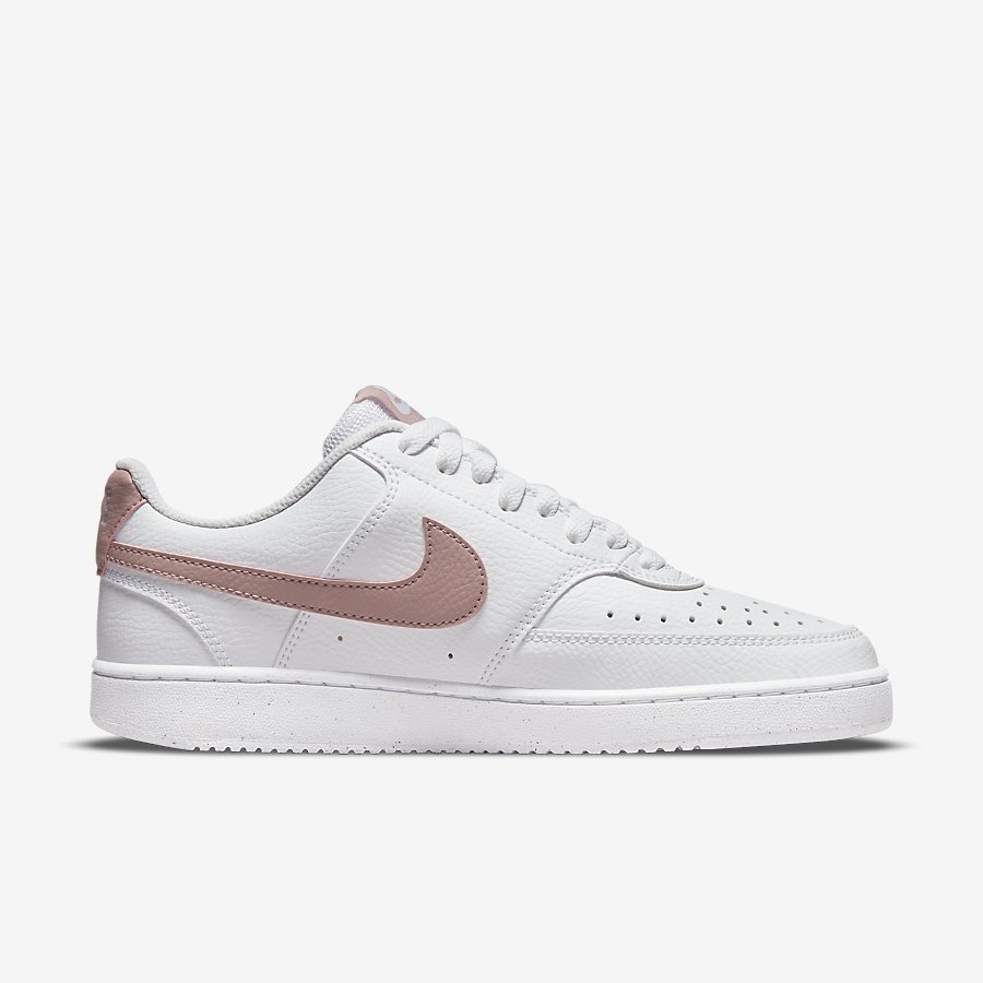 Giày Nike Court Vision Low Next Nature Nữ Trắng Hồng