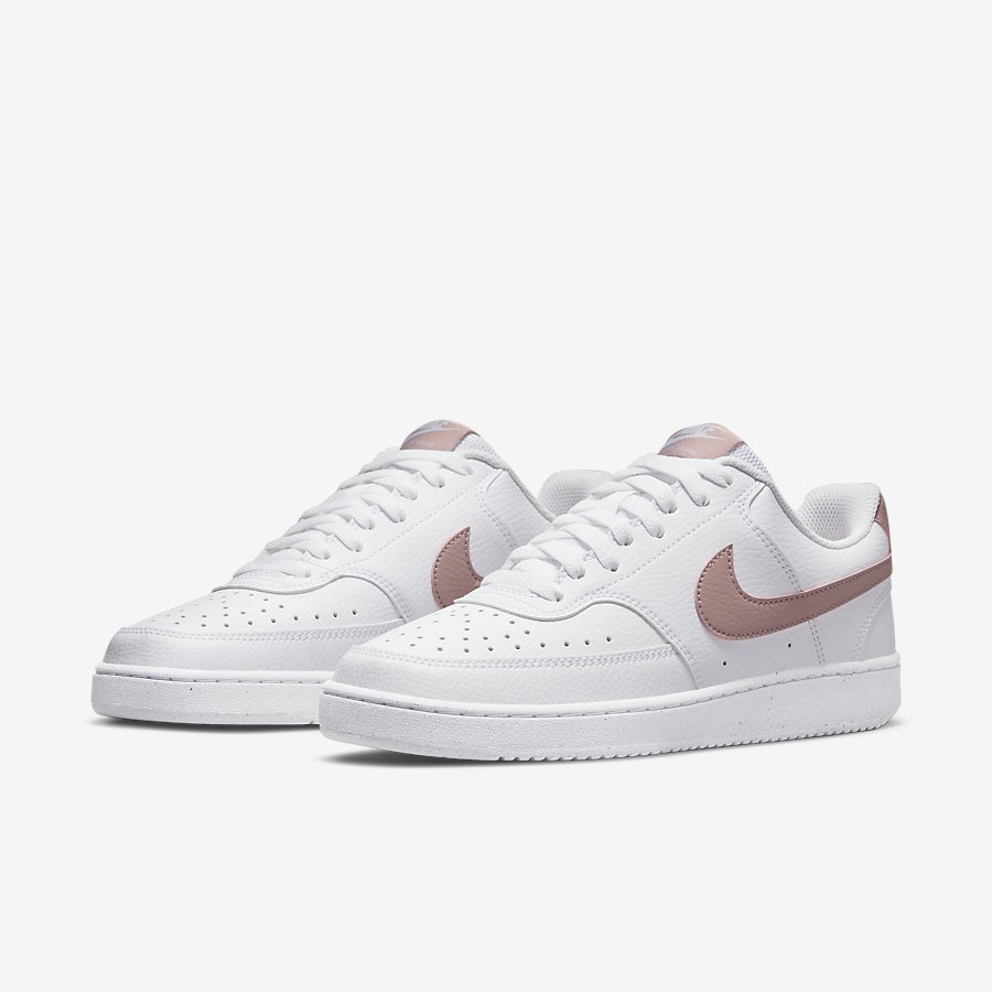 Giày Nike Court Vision Low Next Nature Nữ Trắng Hồng