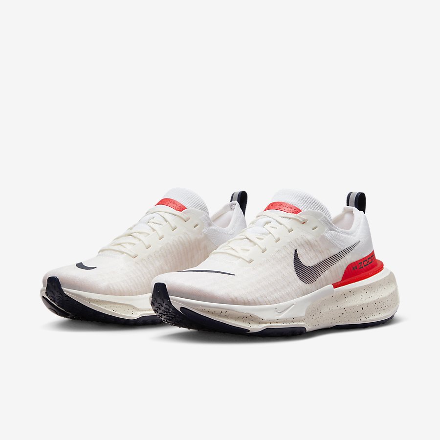 Giày Nike Invincible 3 Nam Trắng Cam 