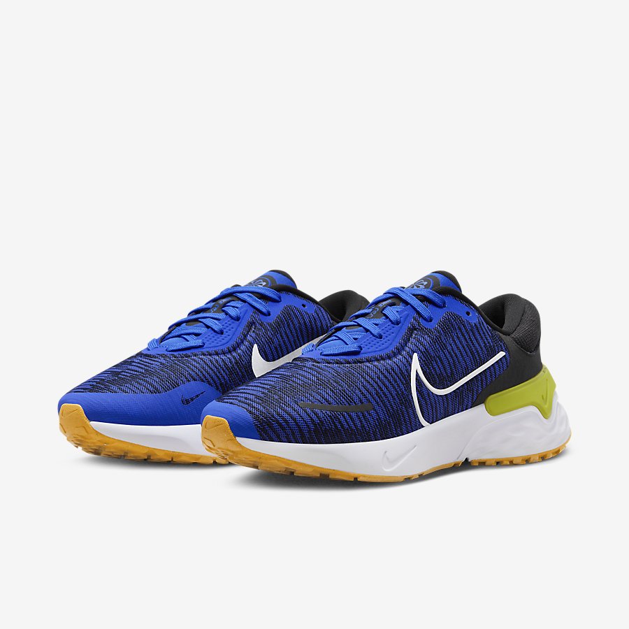 Giày Nike Renew Run 4 Nam Xanh Trắng