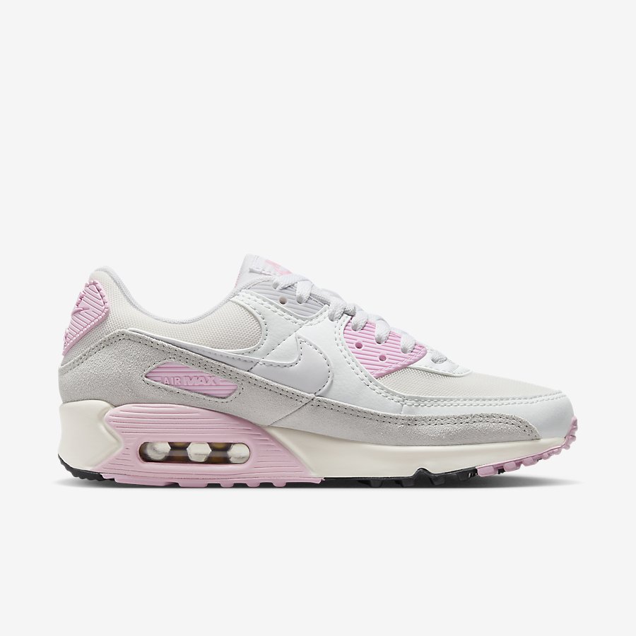 Giày Nike Air Max 90 Nữ Trắng Hồng