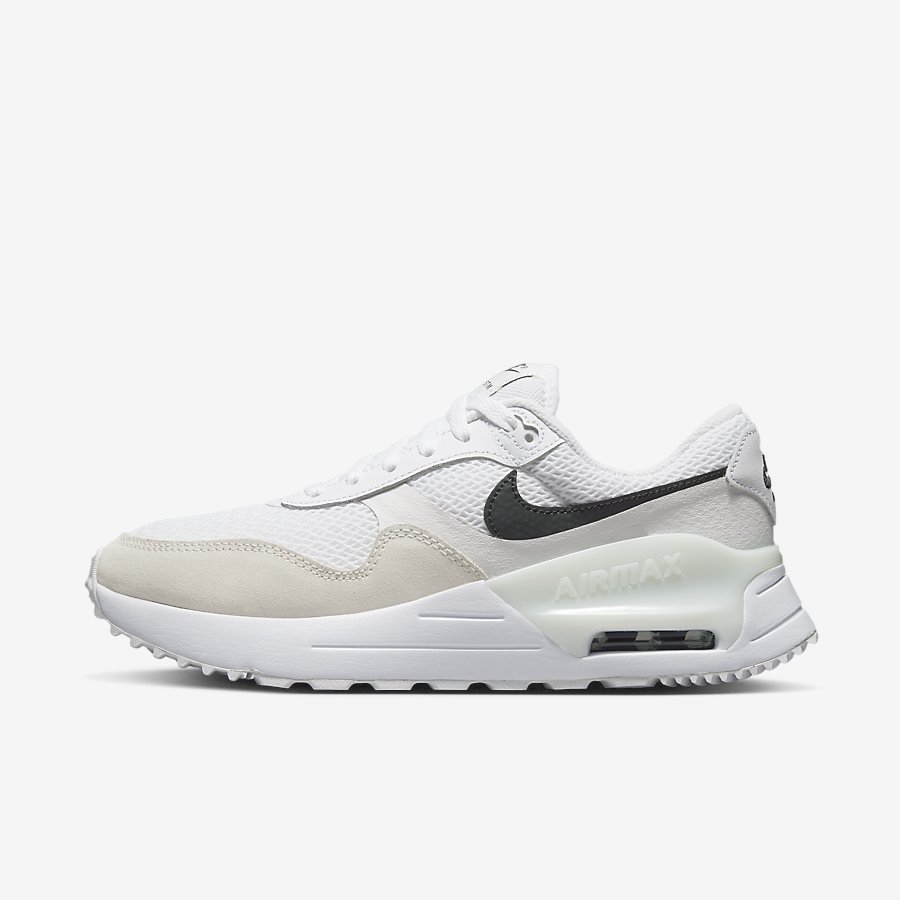 Giày Nike Air Max SYSTM Nữ Trắng Đen