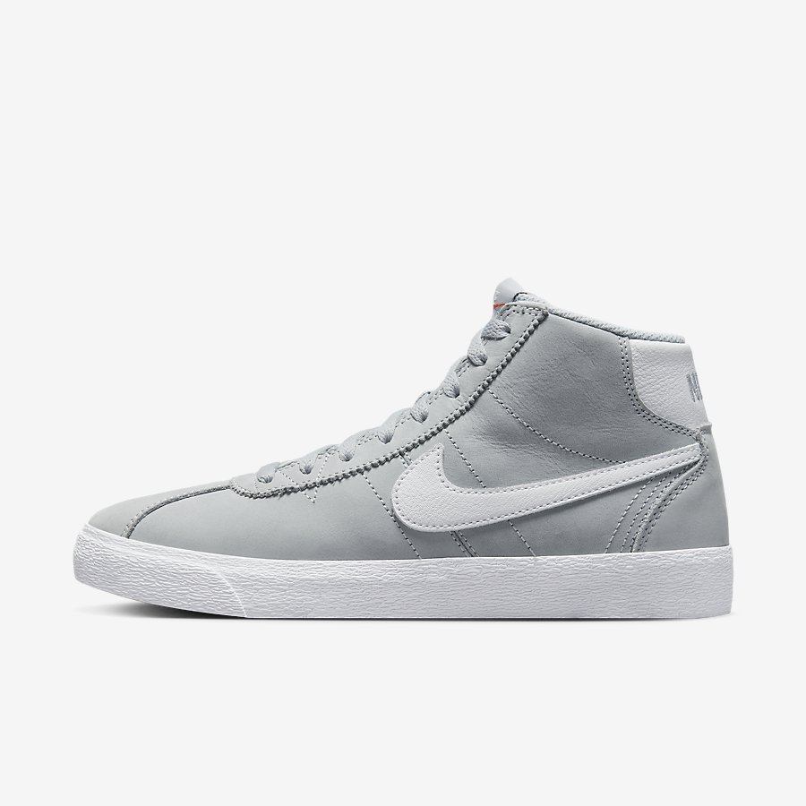 Giày Nike Sb Bruin High Iso Nữ Xám