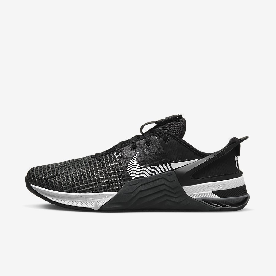 Giày Nike Metcon 8 FlyEase Nam Đen Trắng