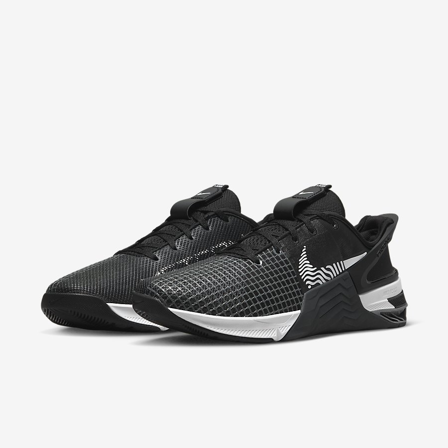 Giày Nike Metcon 8 FlyEase Nam Đen Trắng