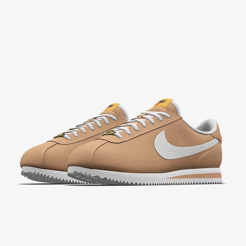 Giày Nike Cortez Unlocked By You Nữ Hồng Phấn