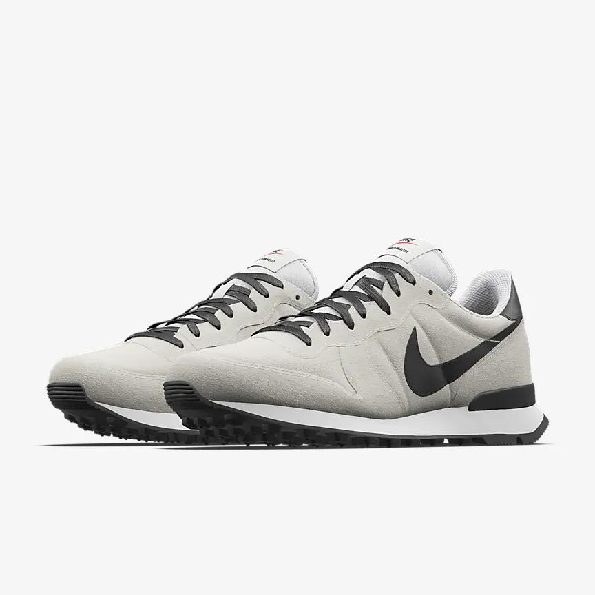 Giày Nike Internationalist By You Nữ Xám