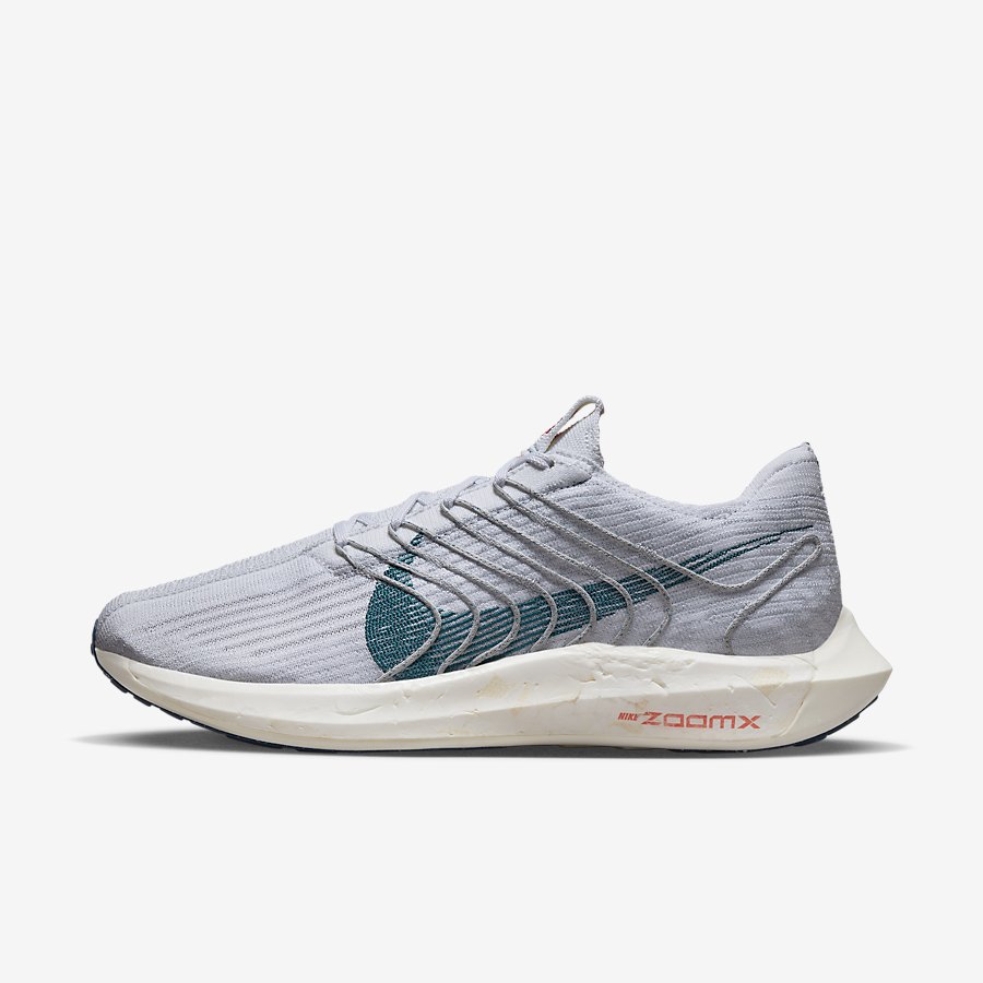 Giày Nike Pegasus Turbo Nam Xám Xanh 