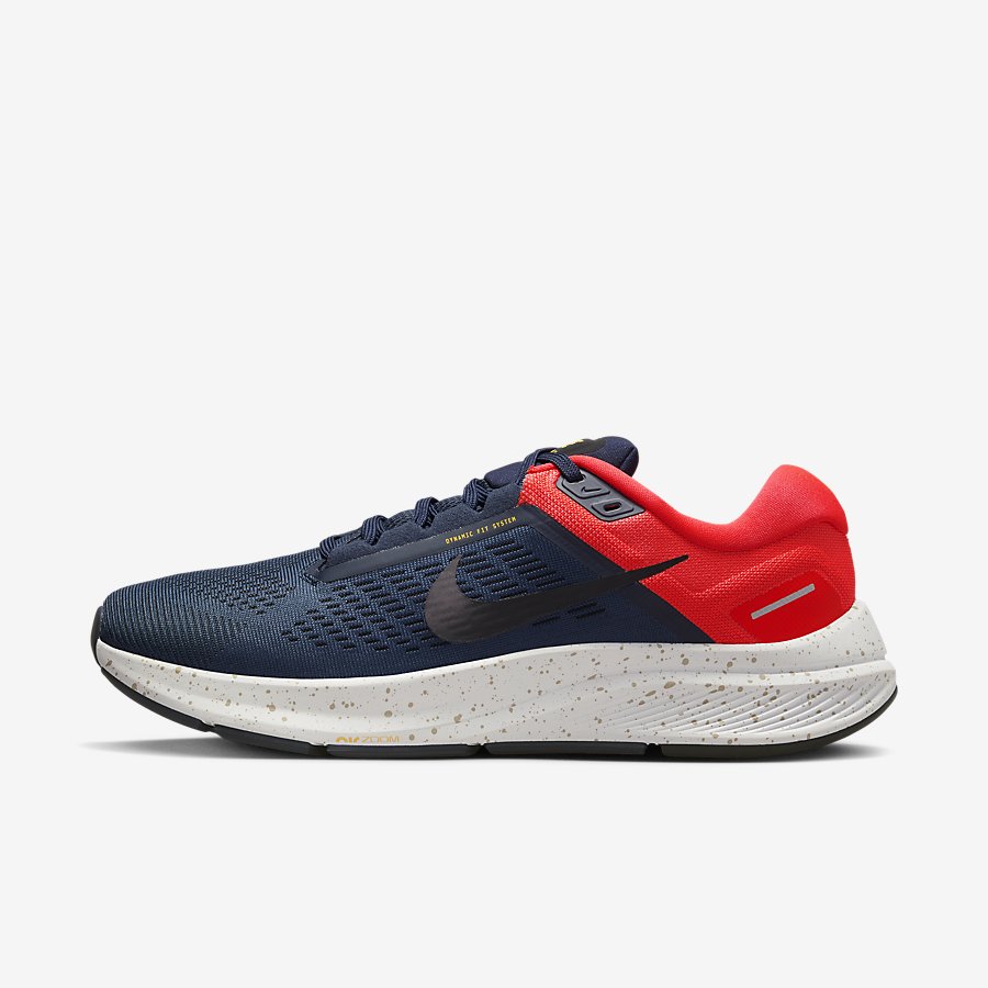 Giày Nike Structure 24 Nam Xanh Navy Đỏ 