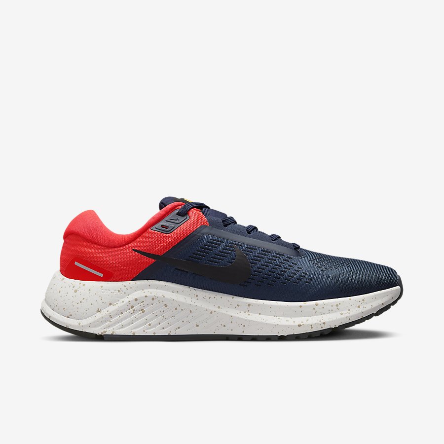 Giày Nike Structure 24 Nam Xanh Navy Đỏ 