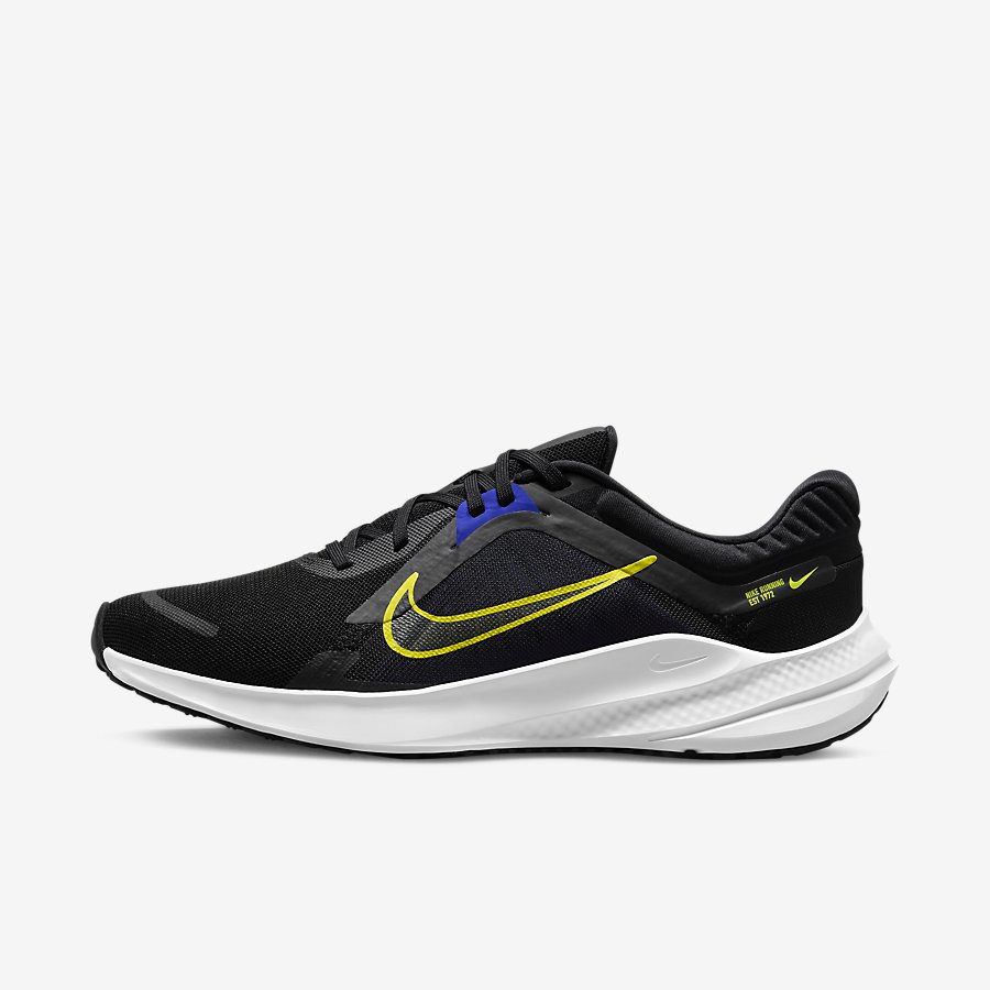 Giày Nike Quest 5 Nam Đen Vàng 