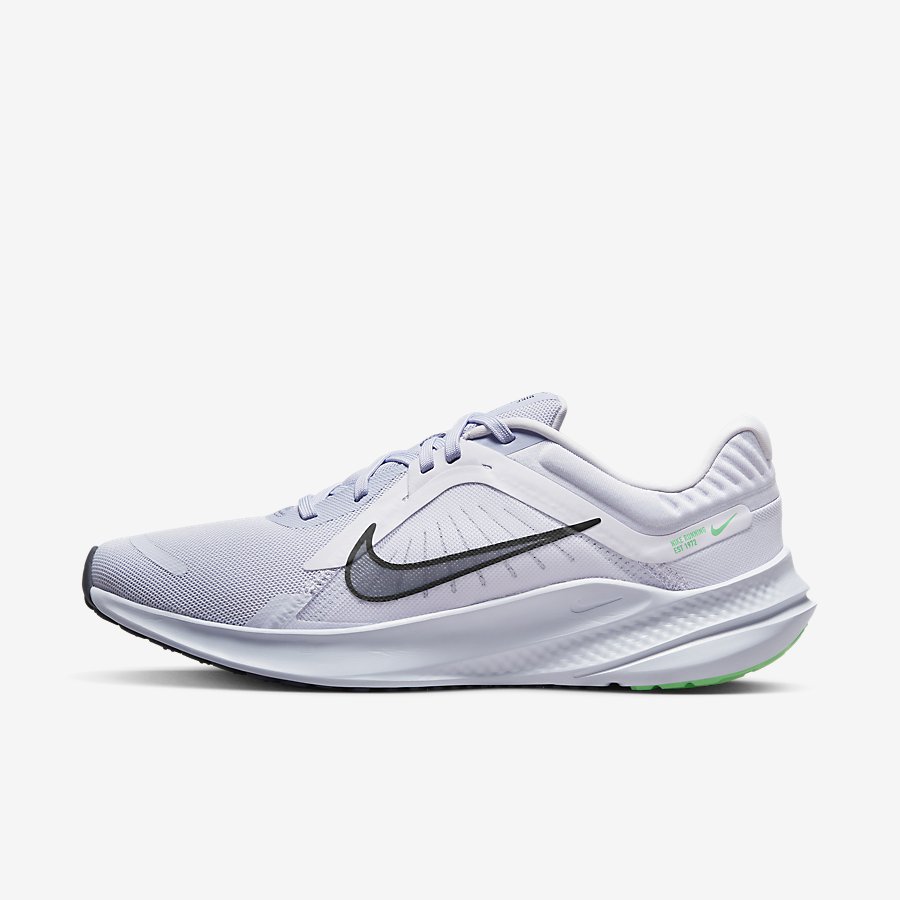 Giày Nike Quest 5 Nam Trắng Xám 