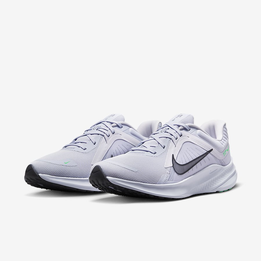 Giày Nike Quest 5 Nam Trắng Xám 