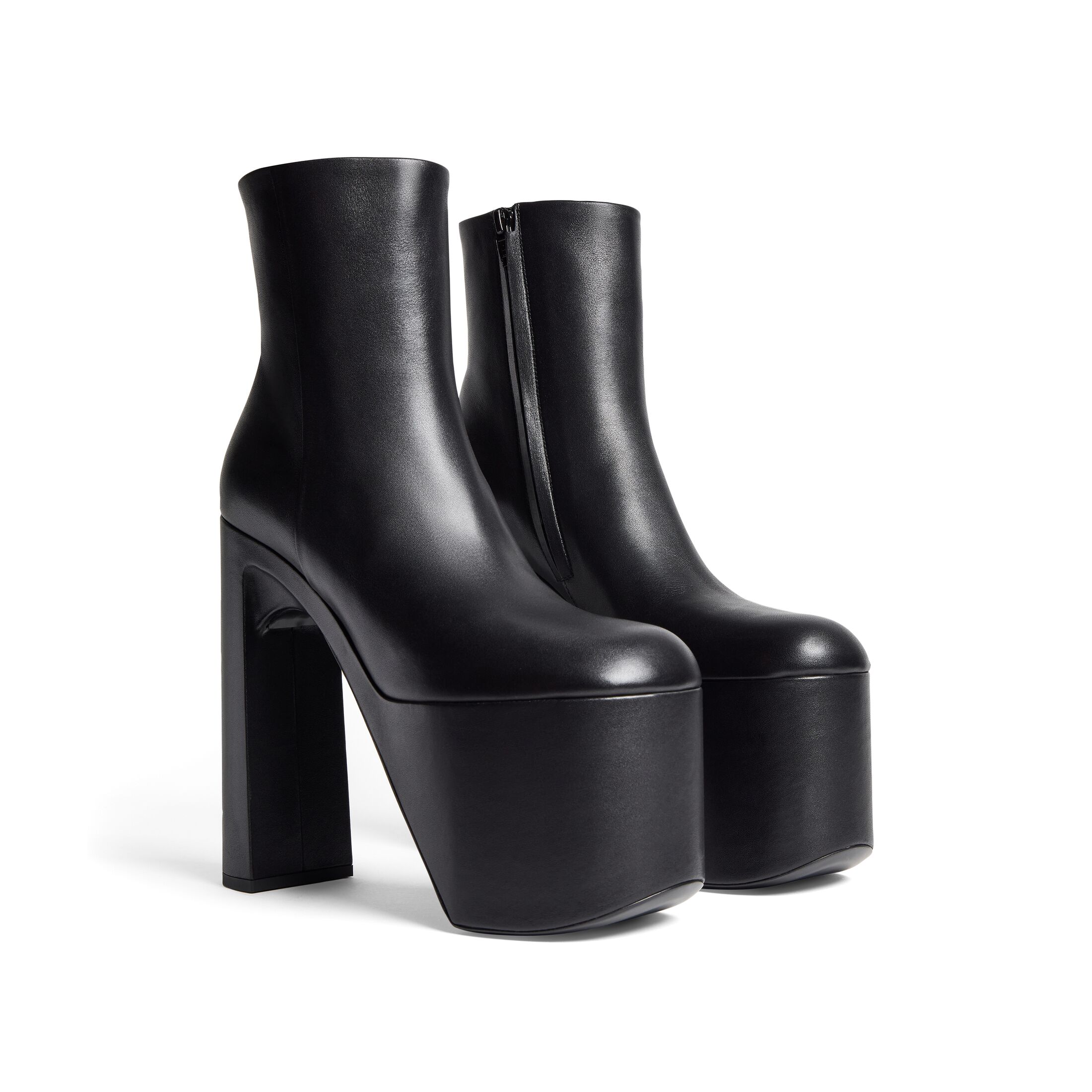 Giày Balenciaga Camden 160Mm Bootie Nữ Đen