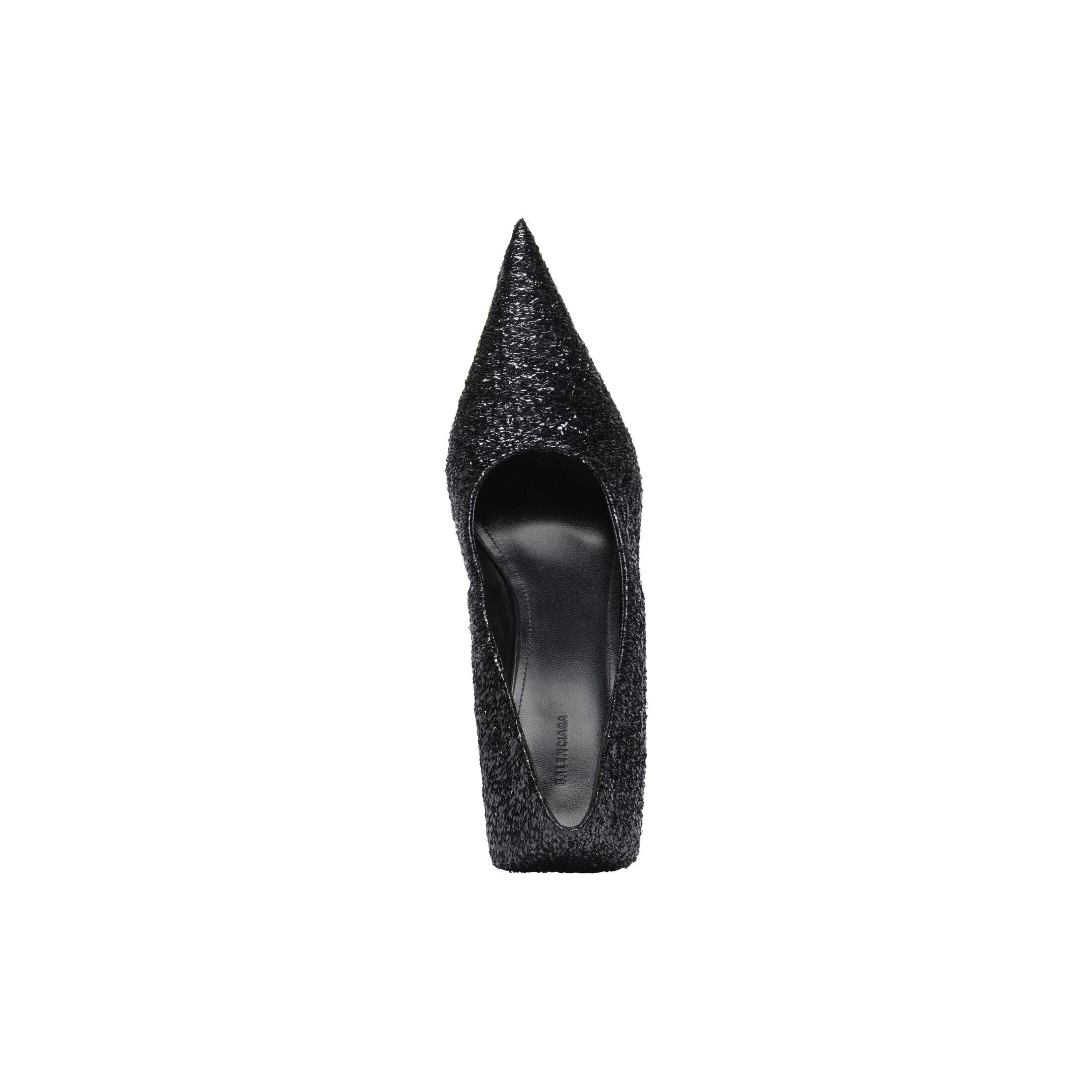 Giày Balenciaga Square Knife 80Mm Pump Nữ Đen