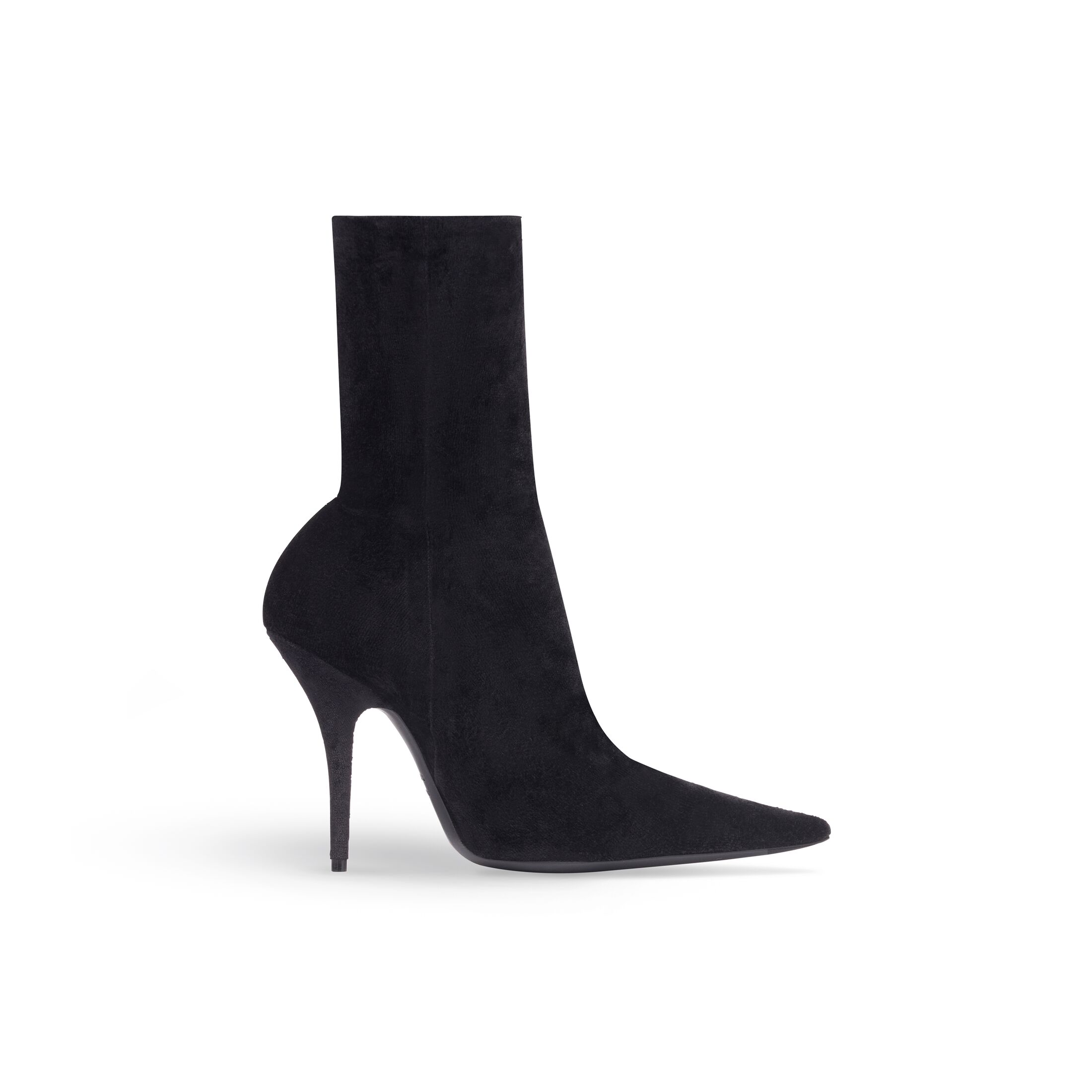 Giày Balenciaga Knife 110Mm Bootie Nữ Đen