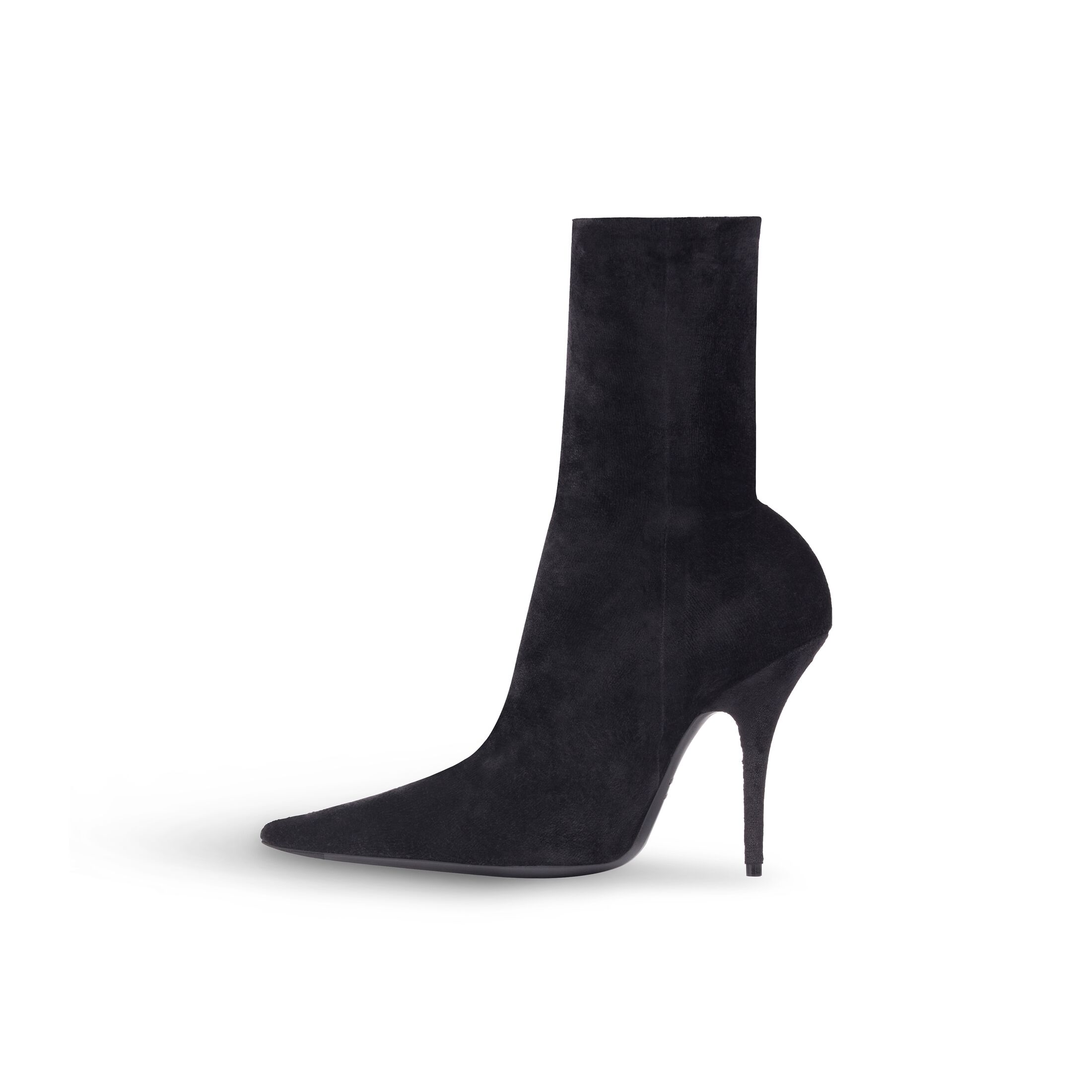 Giày Balenciaga Knife 110Mm Bootie Nữ Đen