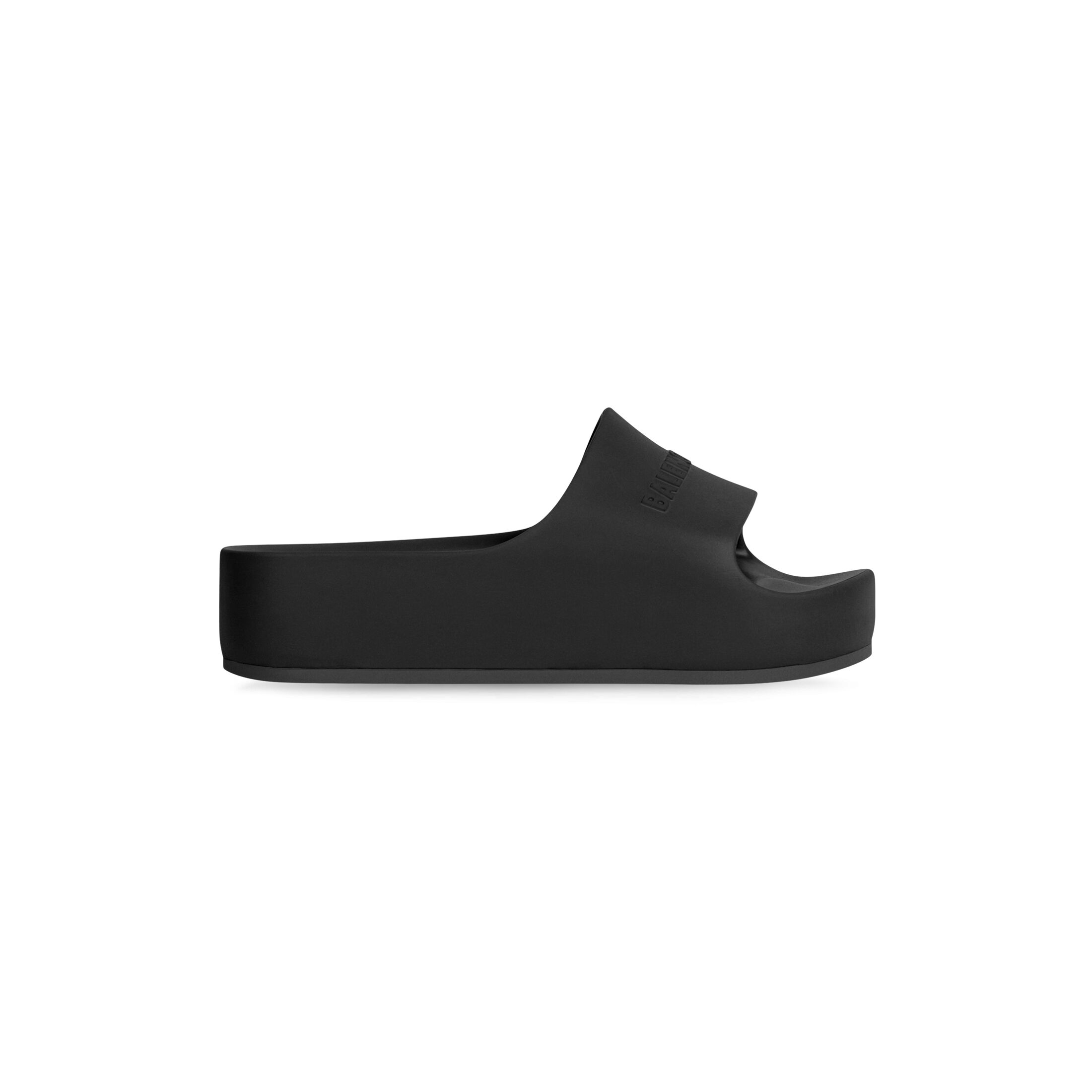 Dép Balenciaga Chunky Slide Sandal Nữ Đen