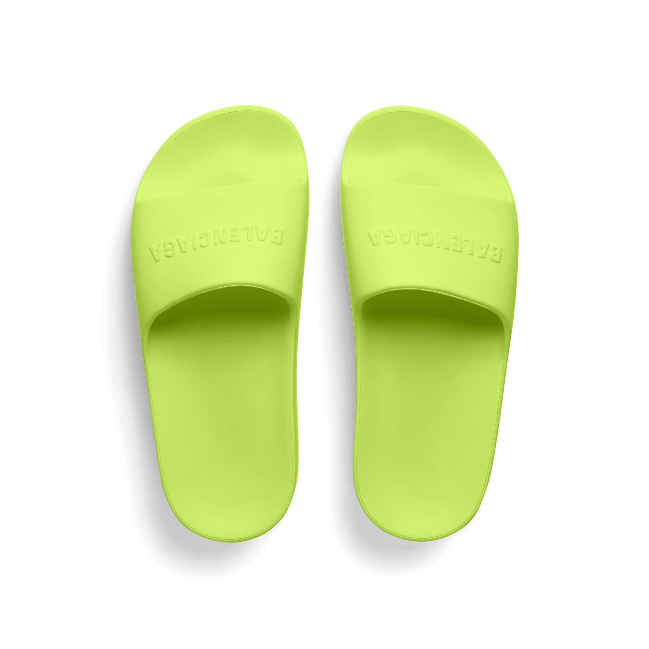 Dép Balenciaga Chunky Slide Sandal Nữ Xanh Neon