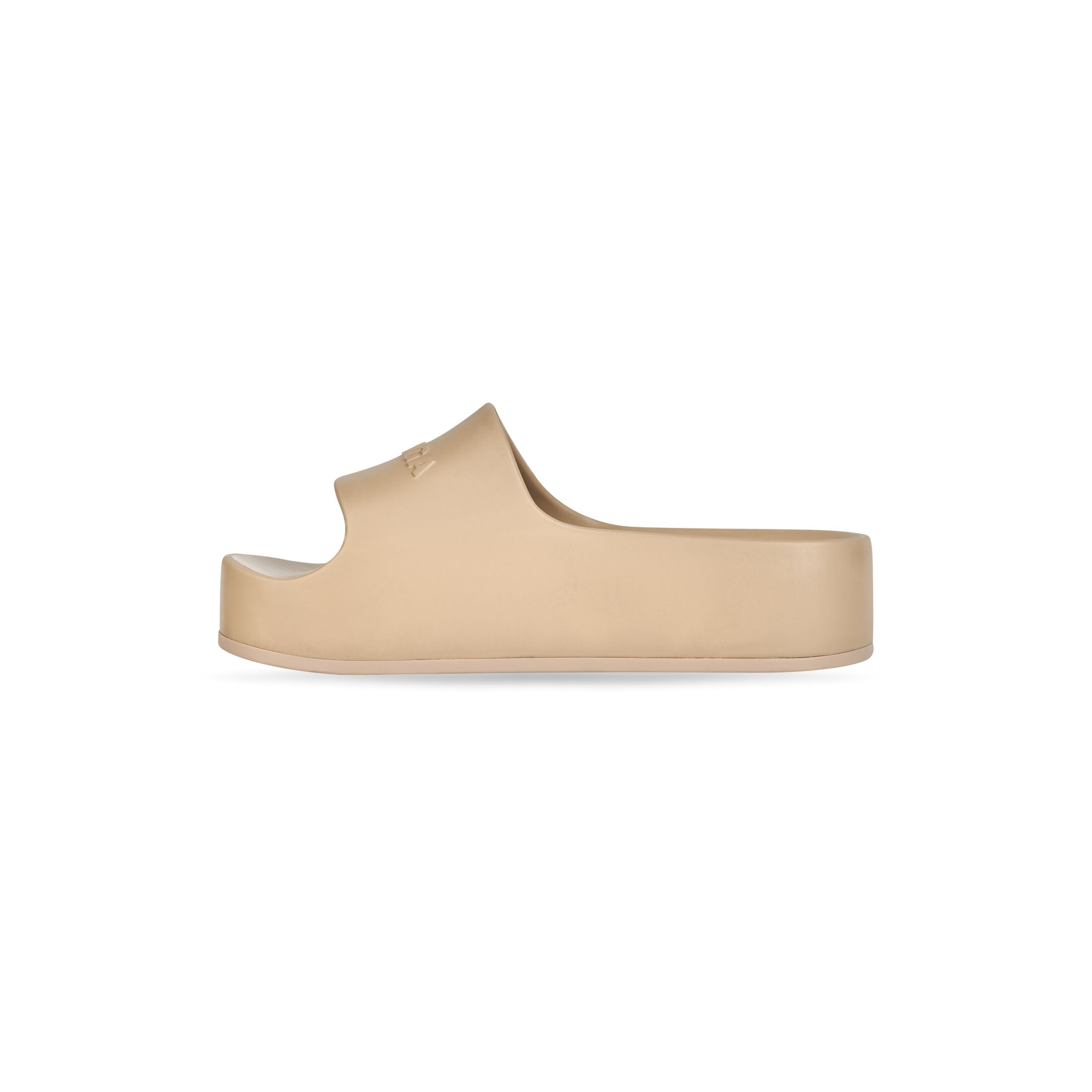 Dép Balenciaga Chunky Slide Sandal Nữ Be