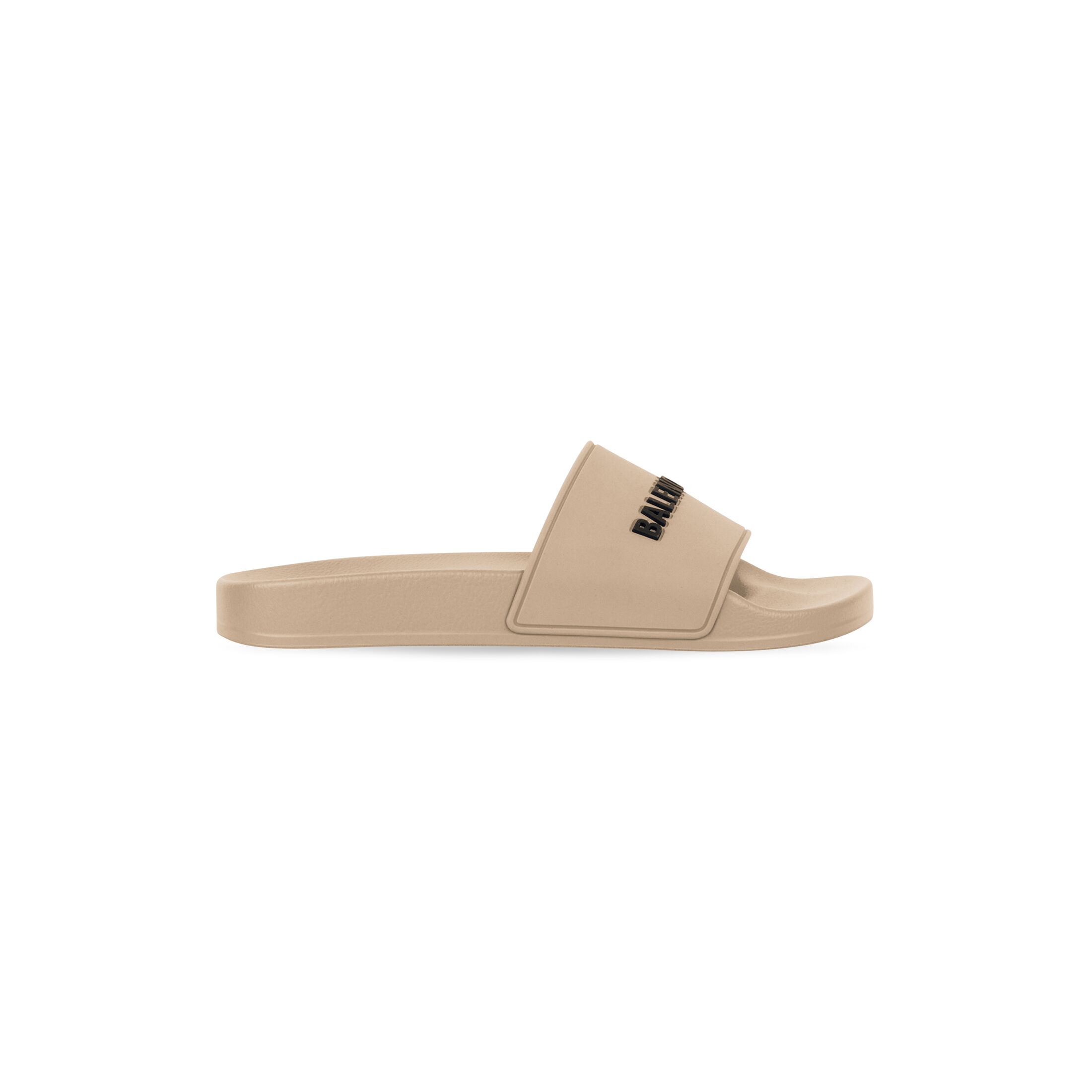 Dép Balenciaga Pool Slide Sandal Nữ Be