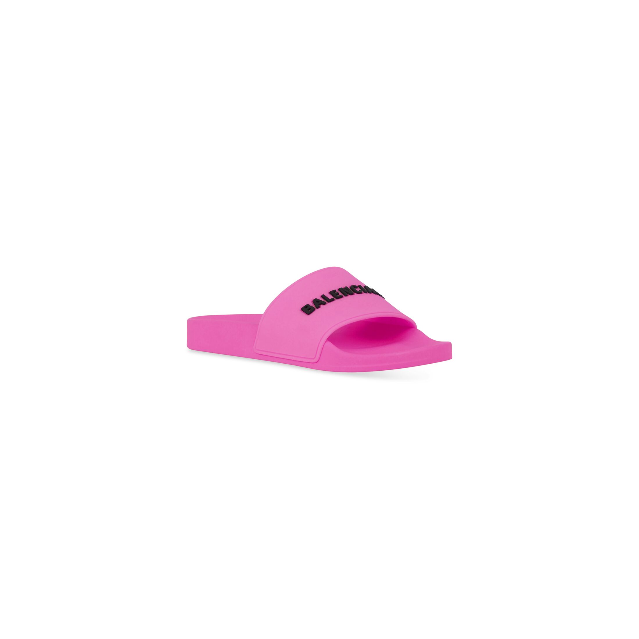 Dép Balenciaga Pool Slide Sandal Nữ Hồng Neon