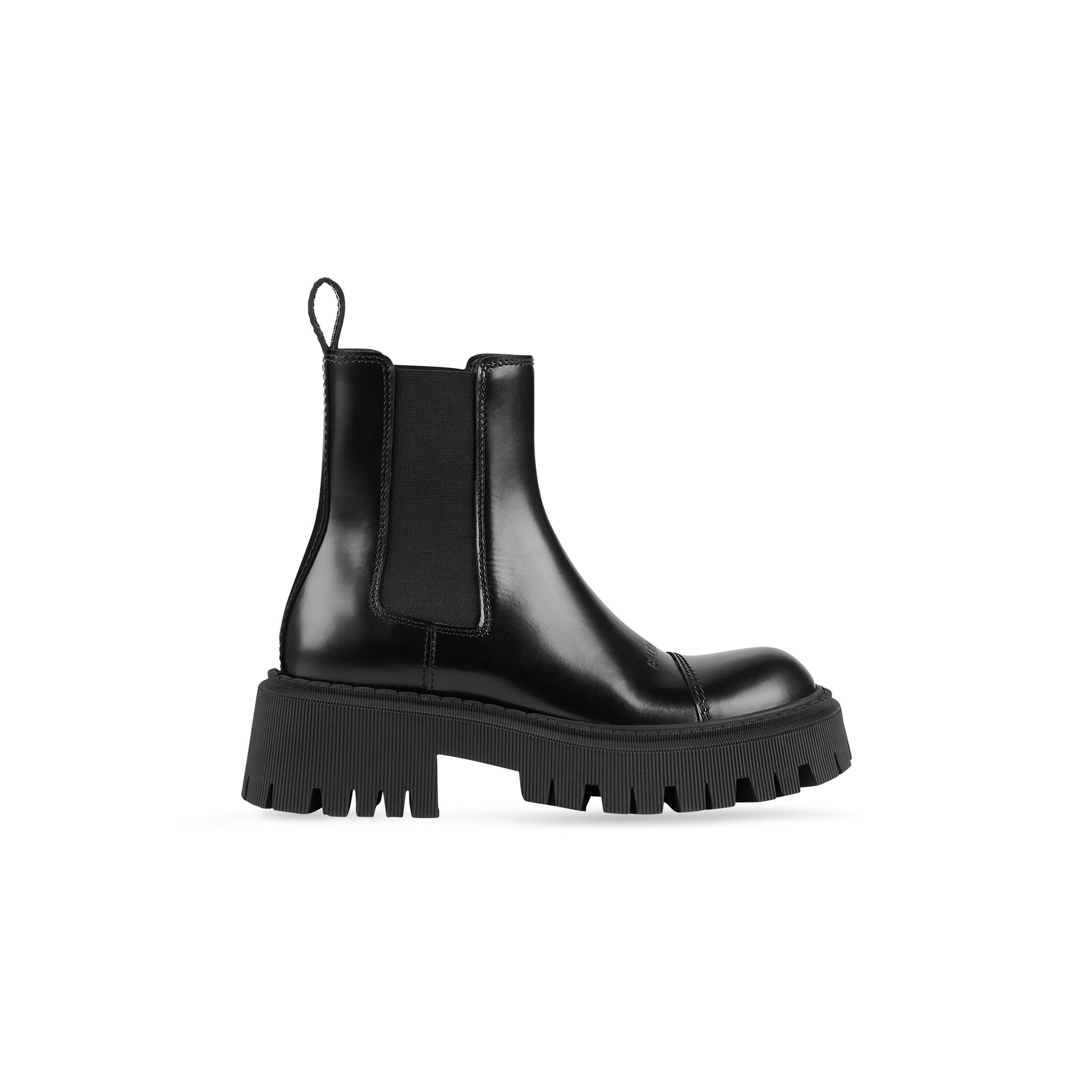 Giày Balenciaga Tractor 20Mm Boot Nữ Đen