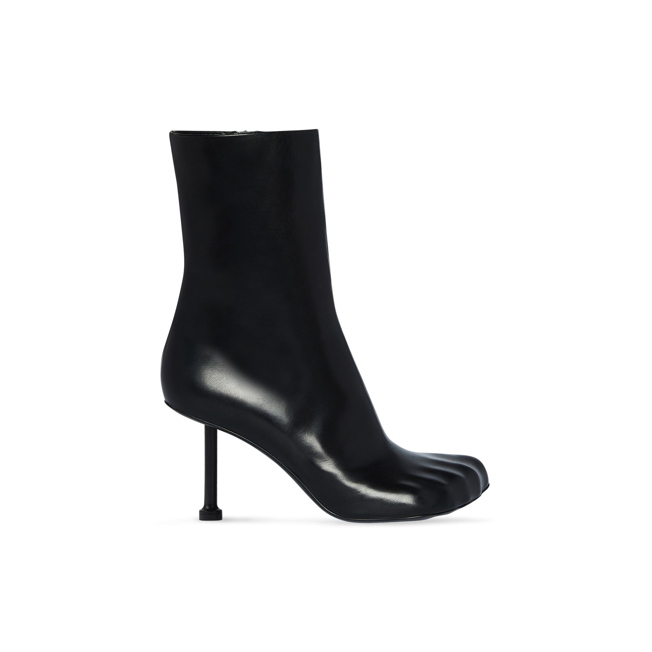 Giày Balenciaga Anatomic 80Mm Bootie Nữ Đen