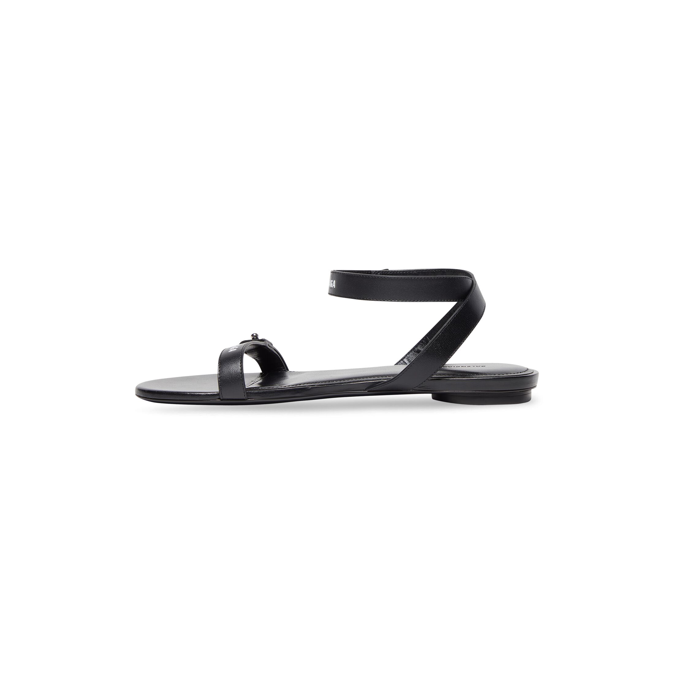 Dép Balenciaga Afterhour Sandal Nữ Đen