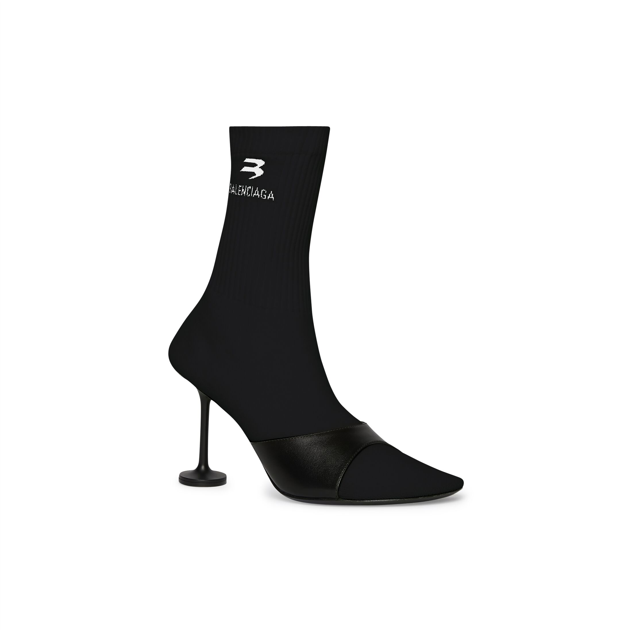 Giày Balenciaga Sock 90Mm Bootie Nữ Đen