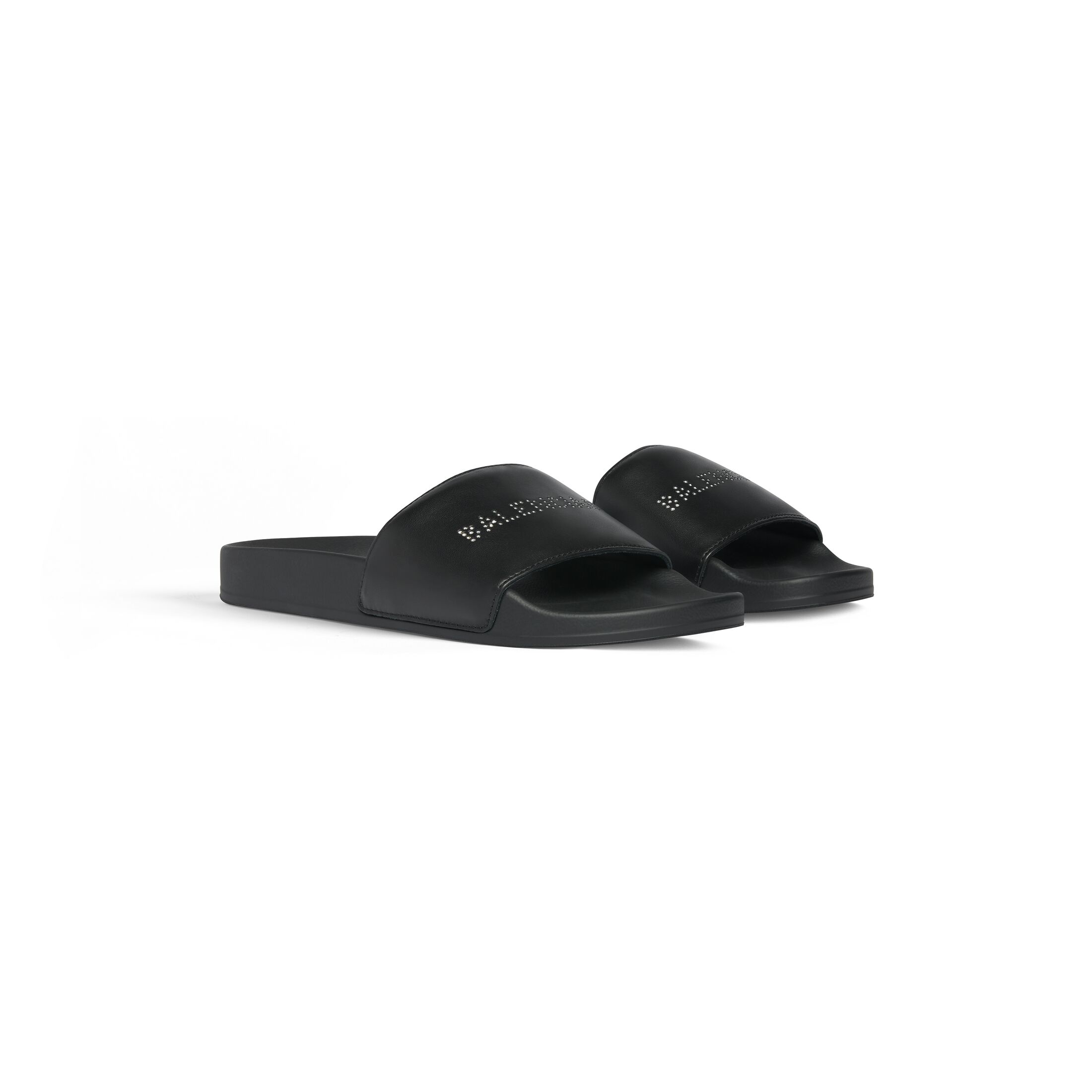 Dép Balenciaga Pool Slide Sandal Nữ Đen