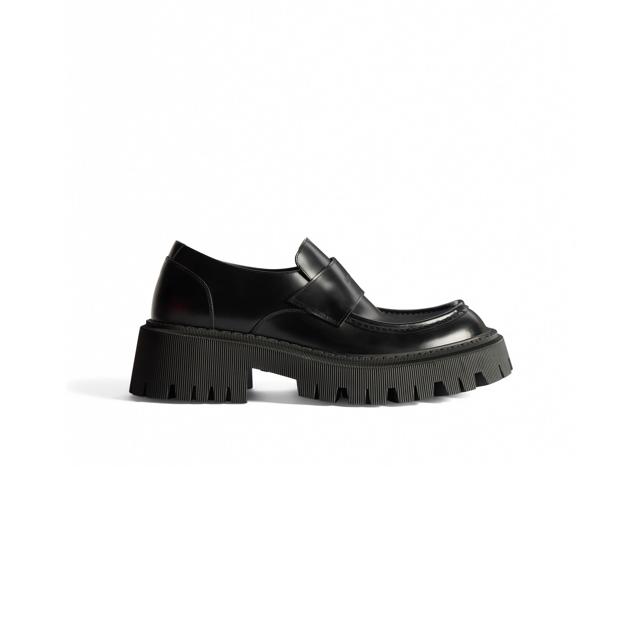 Giày Balenciaga Tractor Loafer Nữ Đen