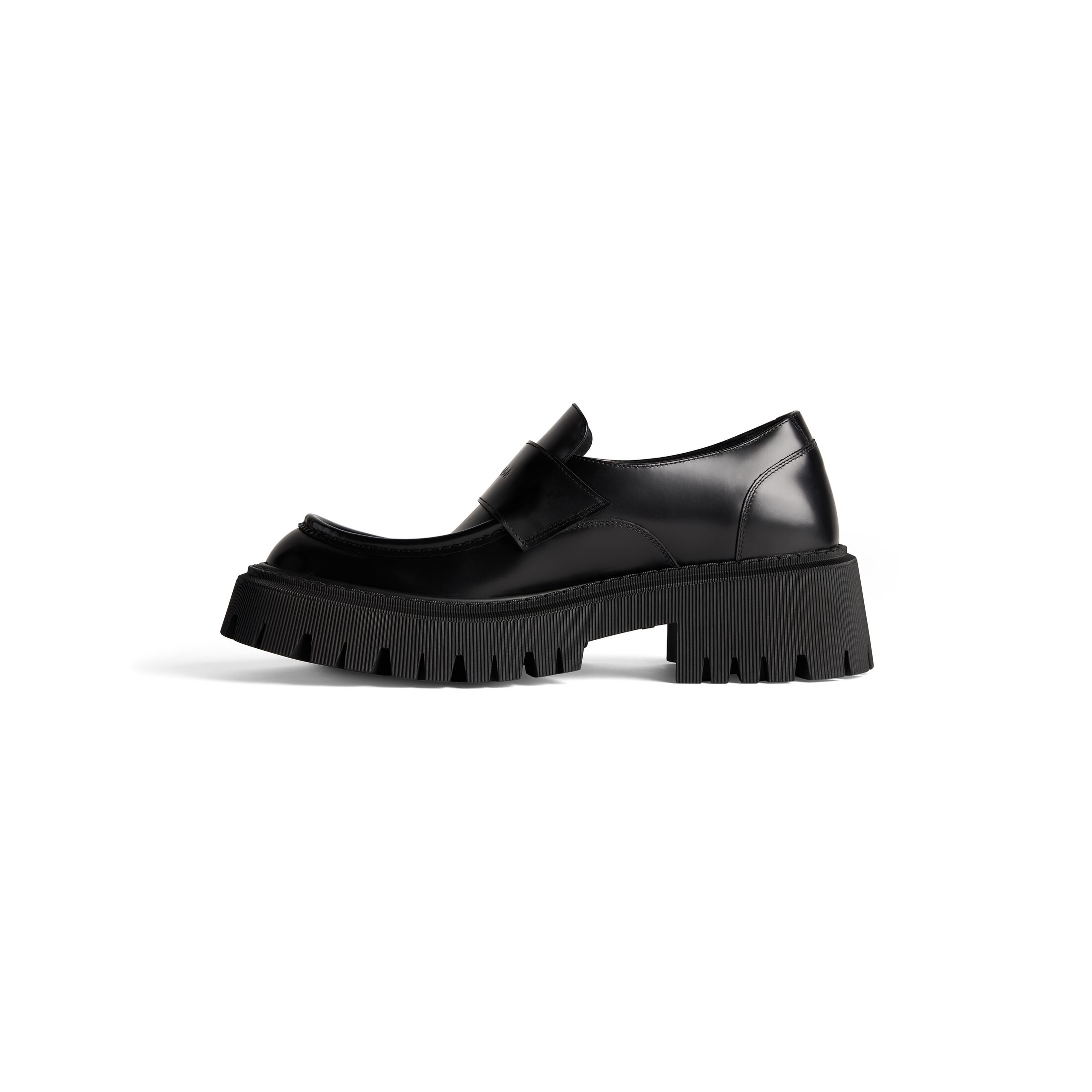 Giày Balenciaga Tractor Loafer Nữ Đen