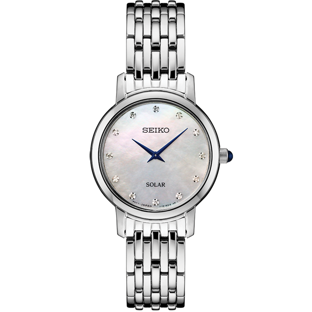 Đồng Hồ Seiko Diamond Collection SUP398 Nữ Xám