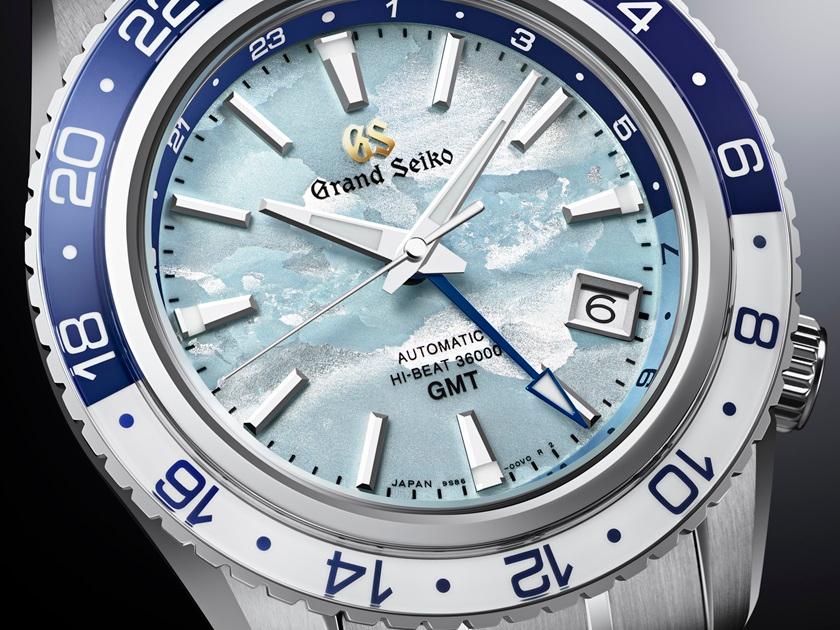 Đồng Hồ Seiko Grand Seiko SBJG275 Nam Xám Xanh