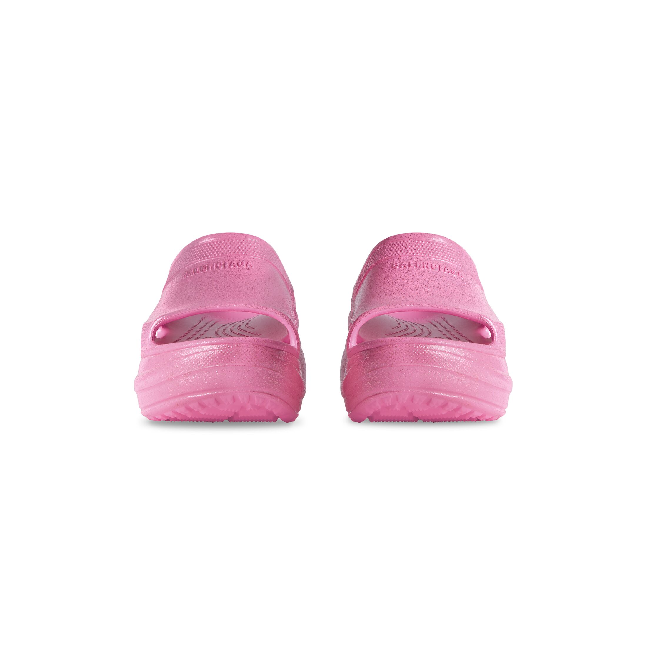 Giày Balenciaga Pool Crocs Slide Sandal Nữ Hồng Nhạt