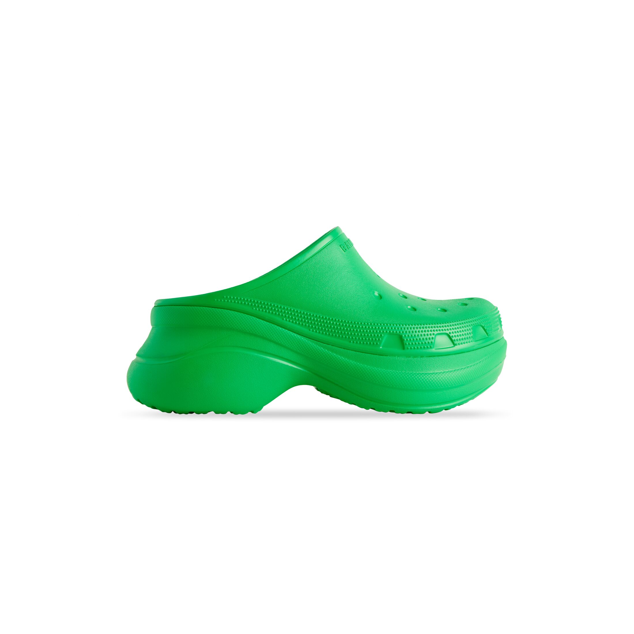 Giày Balenciaga Crocs Mule Nữ Xanh Lá