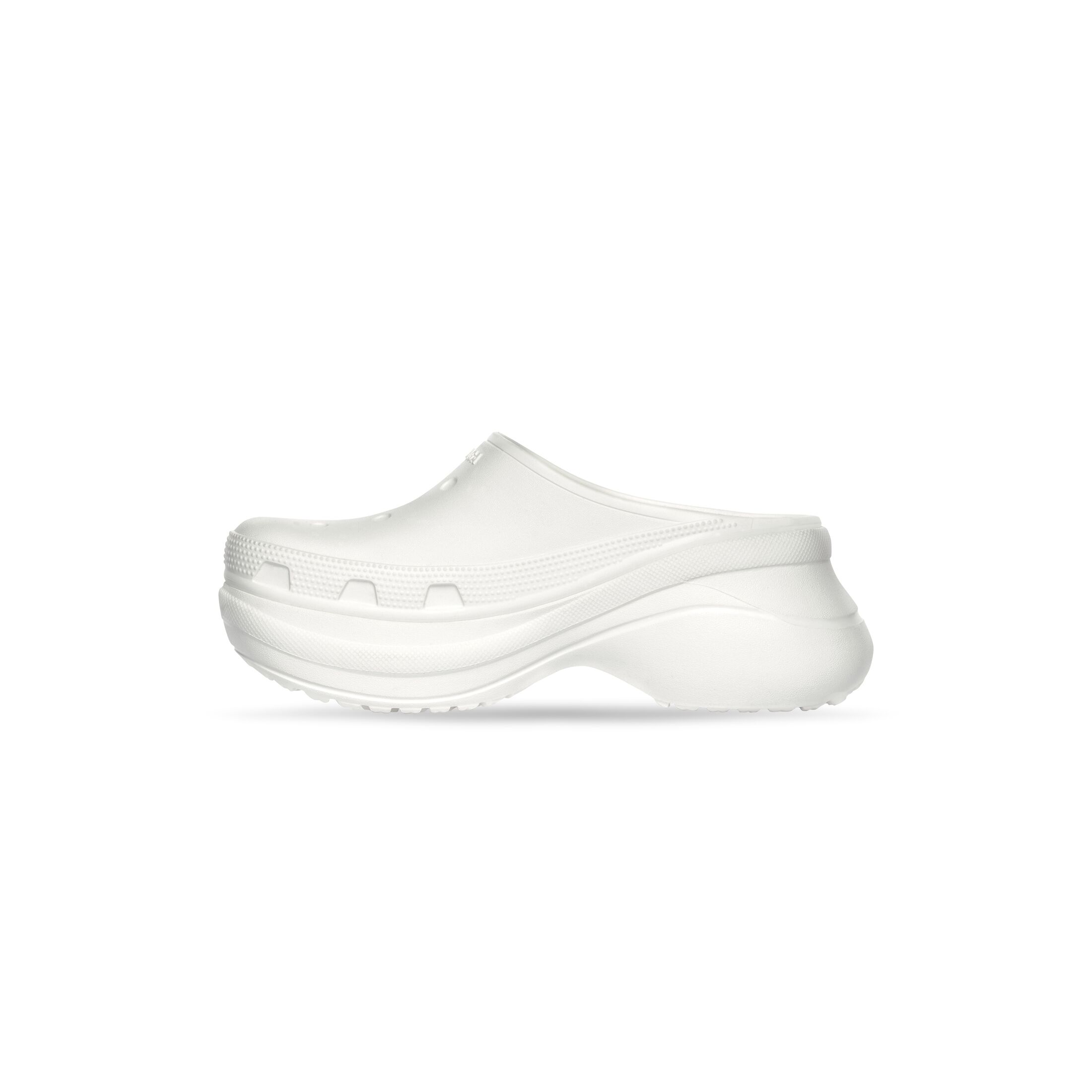 Giày Balenciaga Crocs Mule Nữ Trắng