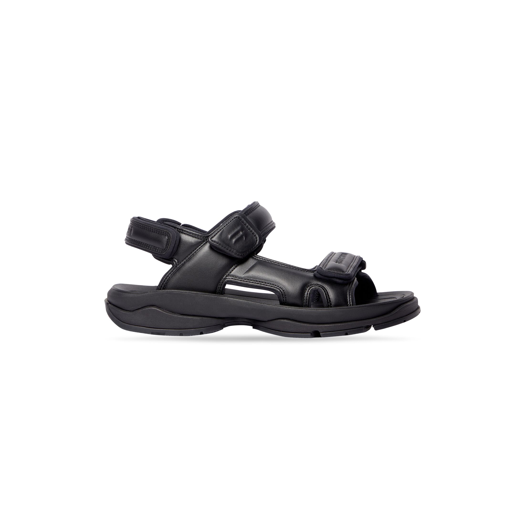 Dép Balenciaga Tourist Sandal Nữ Đen