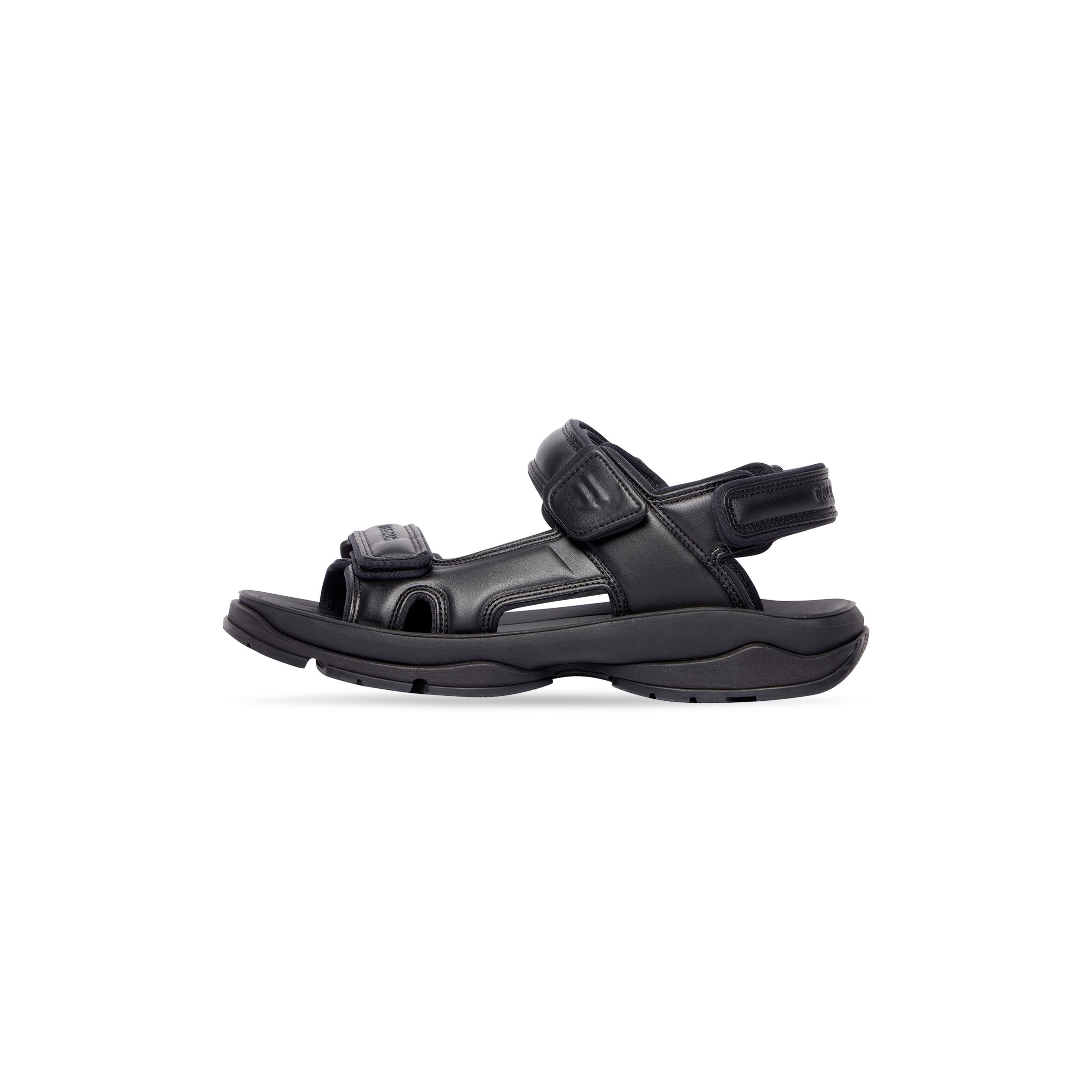 Dép Balenciaga Tourist Sandal Nữ Đen