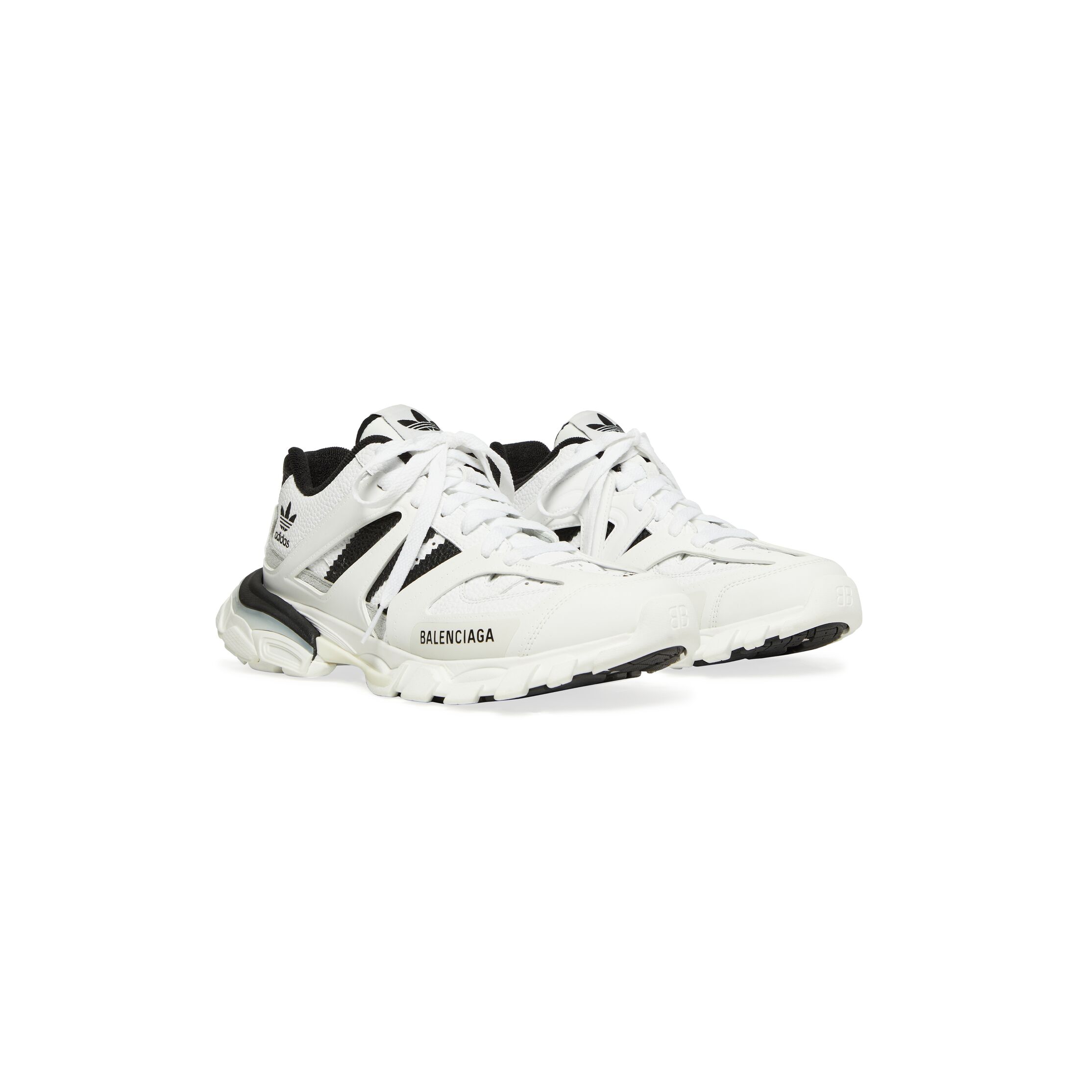 Giày Balenciaga Adidas Track Forum Low Top Sneaker Nữ Đen