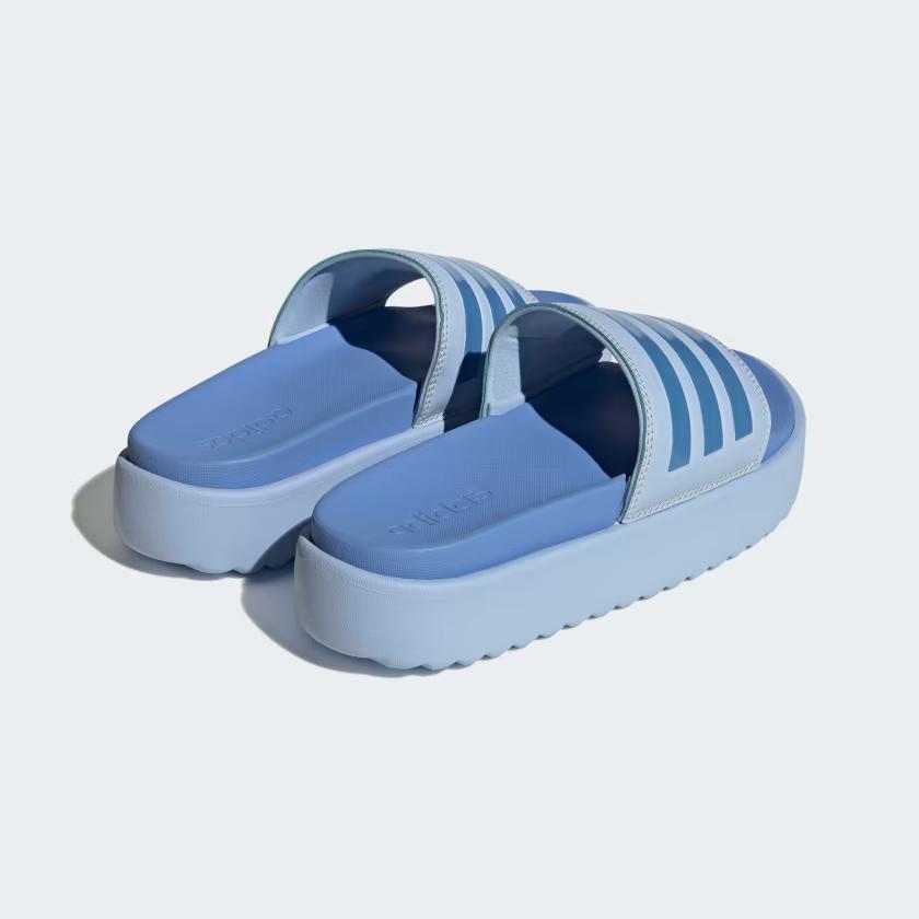 Dép Adidas Platform Adilette Nữ Xanh 