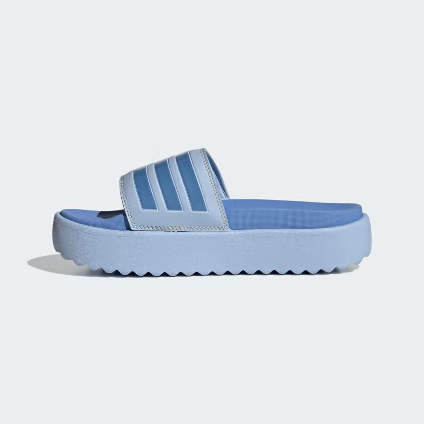 Dép Adidas Platform Adilette Nữ Xanh 